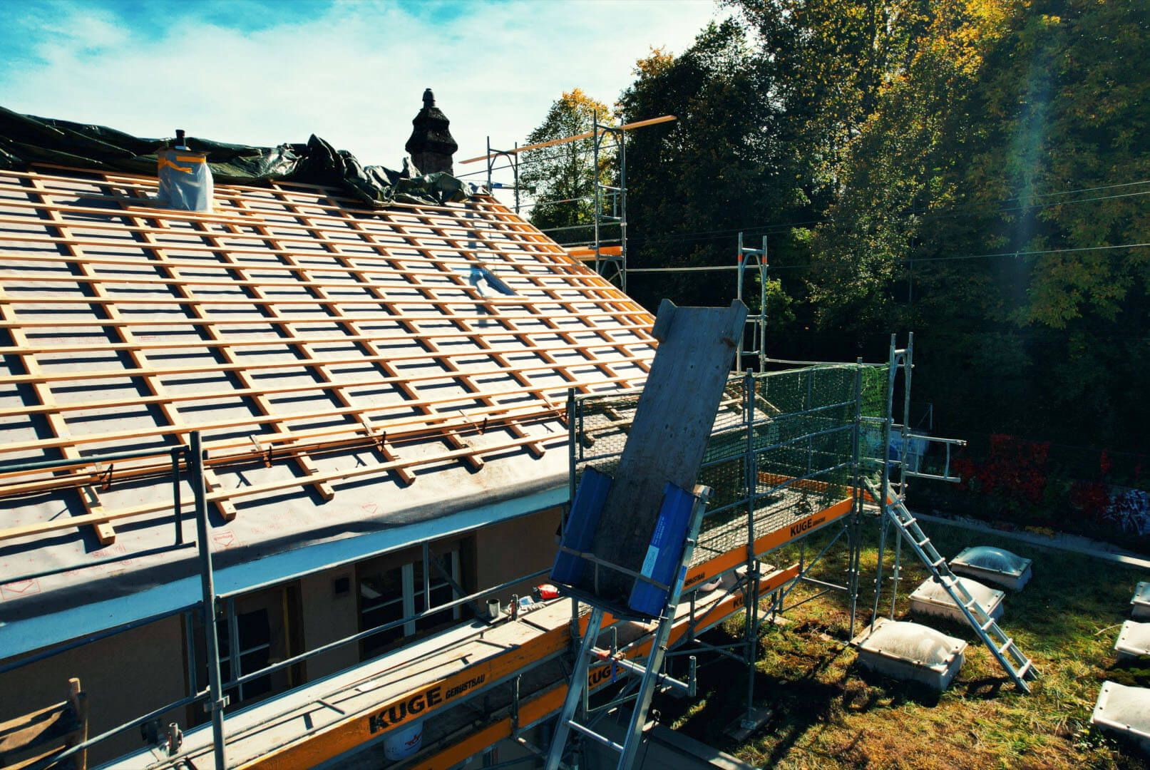 Gerüstvermietung – Foto: KUGE Bau AG